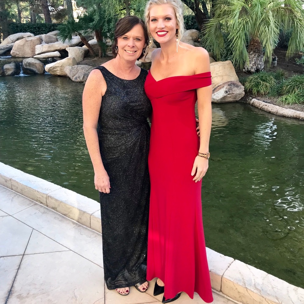 Red Dress Perfect Condition only wore once
